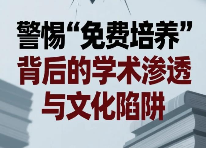 习五一｜警惕“免费培养”背后的学术渗透与文化陷阱